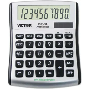 10 DIGIT DESKTOP CALC, ANTIMCR