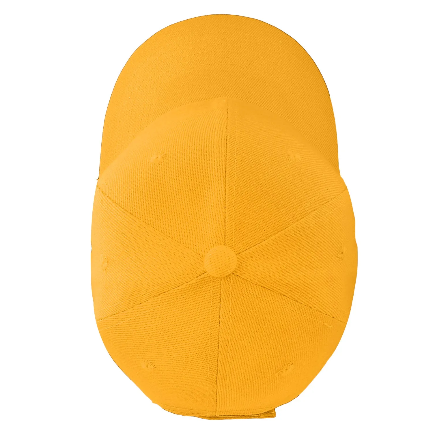 144-Pack Baseball Dad Cap Velcro Strap Adjustable Size - Gold