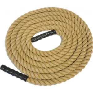 15m Sisal Battle Rope - 2 Inch Diameter
