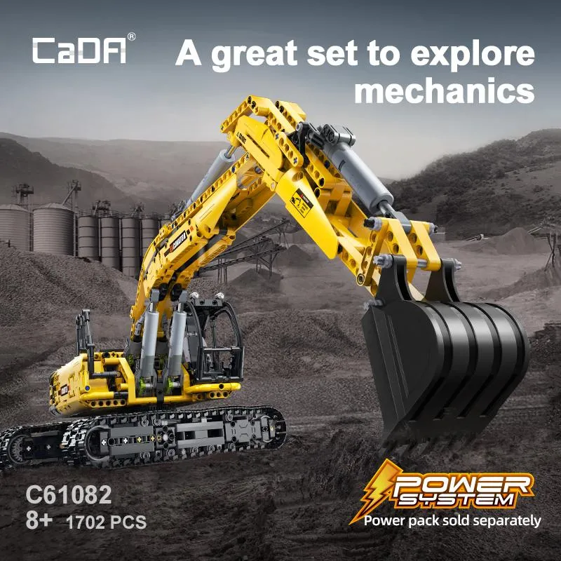 1702PCS CADA C61082 Fully Functional Excavator