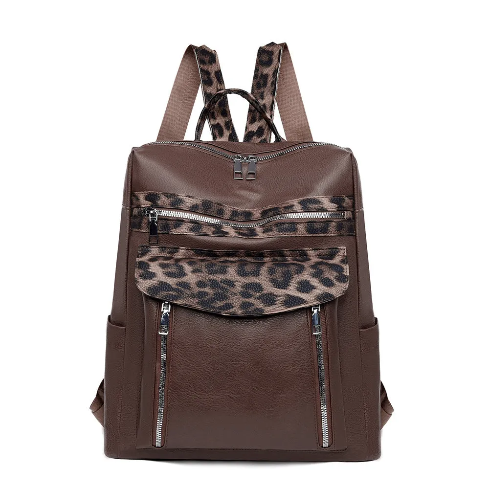 2025 2025 Spring  Trend PU Ladies Bag Ladies Double Shoulder Mommy Bag Leisure Multifunctional Wholesale