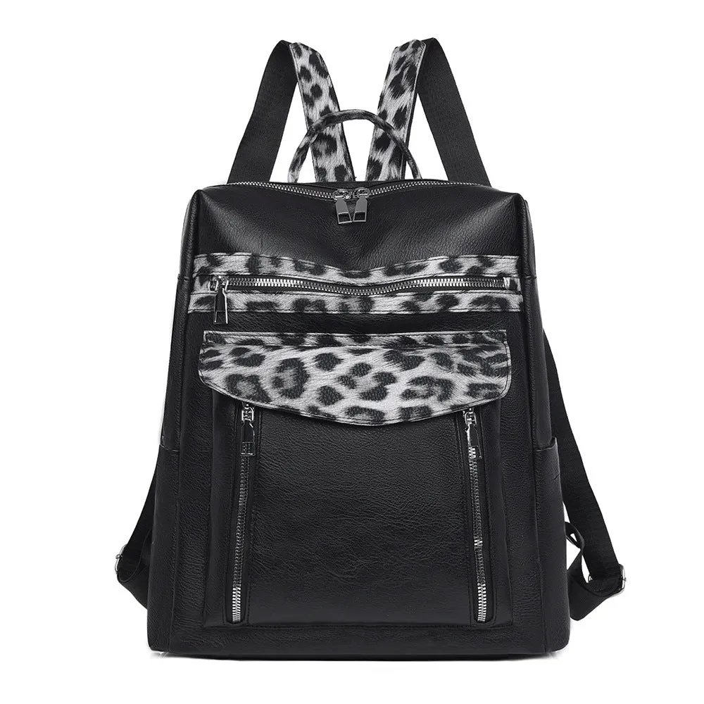 2025 2025 Spring  Trend PU Ladies Bag Ladies Double Shoulder Mommy Bag Leisure Multifunctional Wholesale