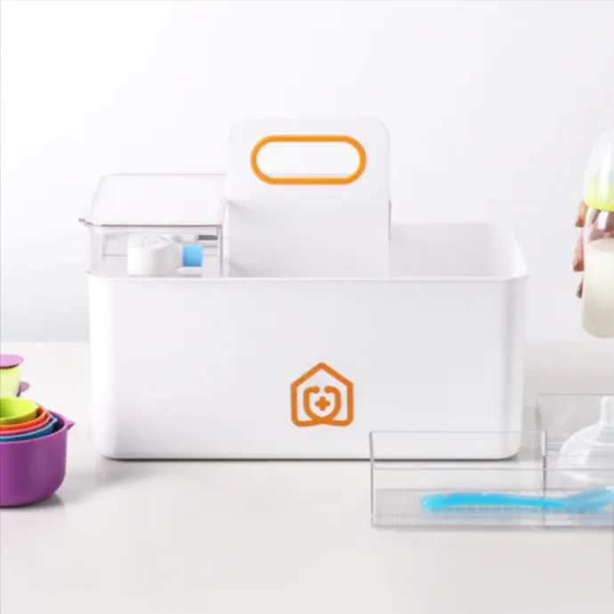 33X18.2X23.5Cm Multi-Functional Medical Storage Box