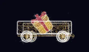3D LED TRAIN WAGON CAR