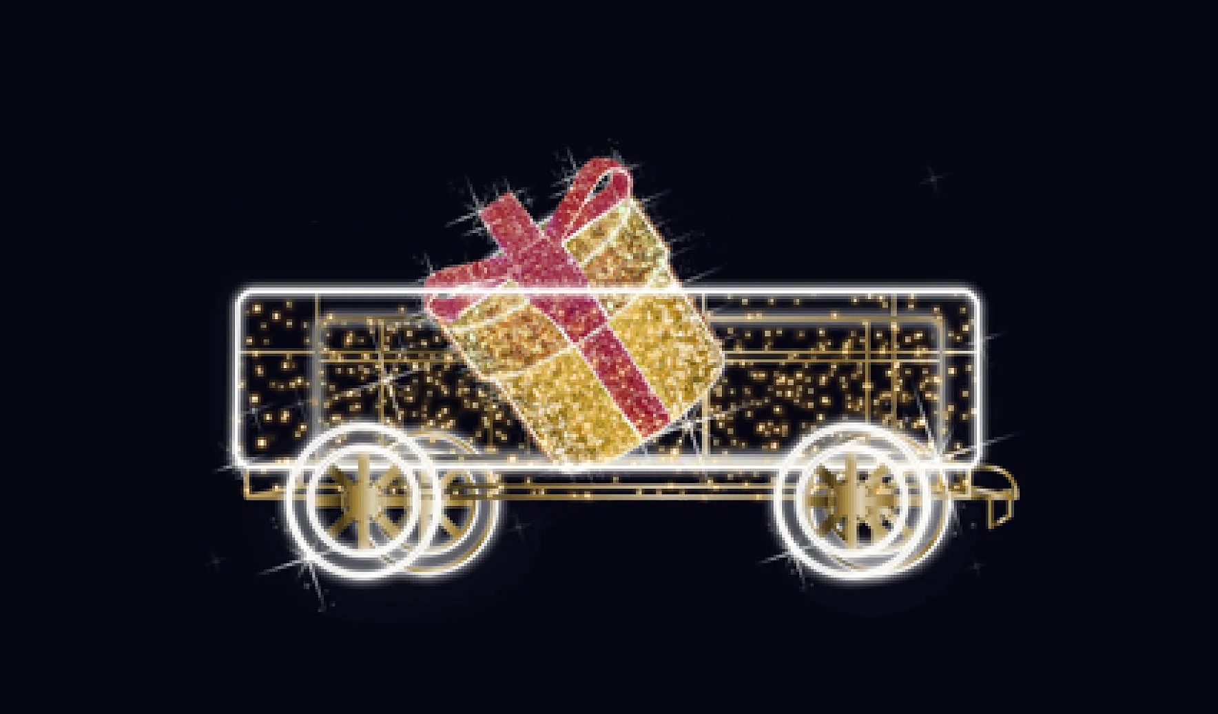 3D LED TRAIN WAGON CAR