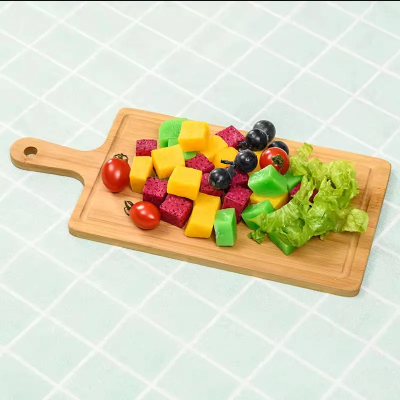 42 X 28Cm Bambooo Wooden Pizza Serving Tray Jc-65-3