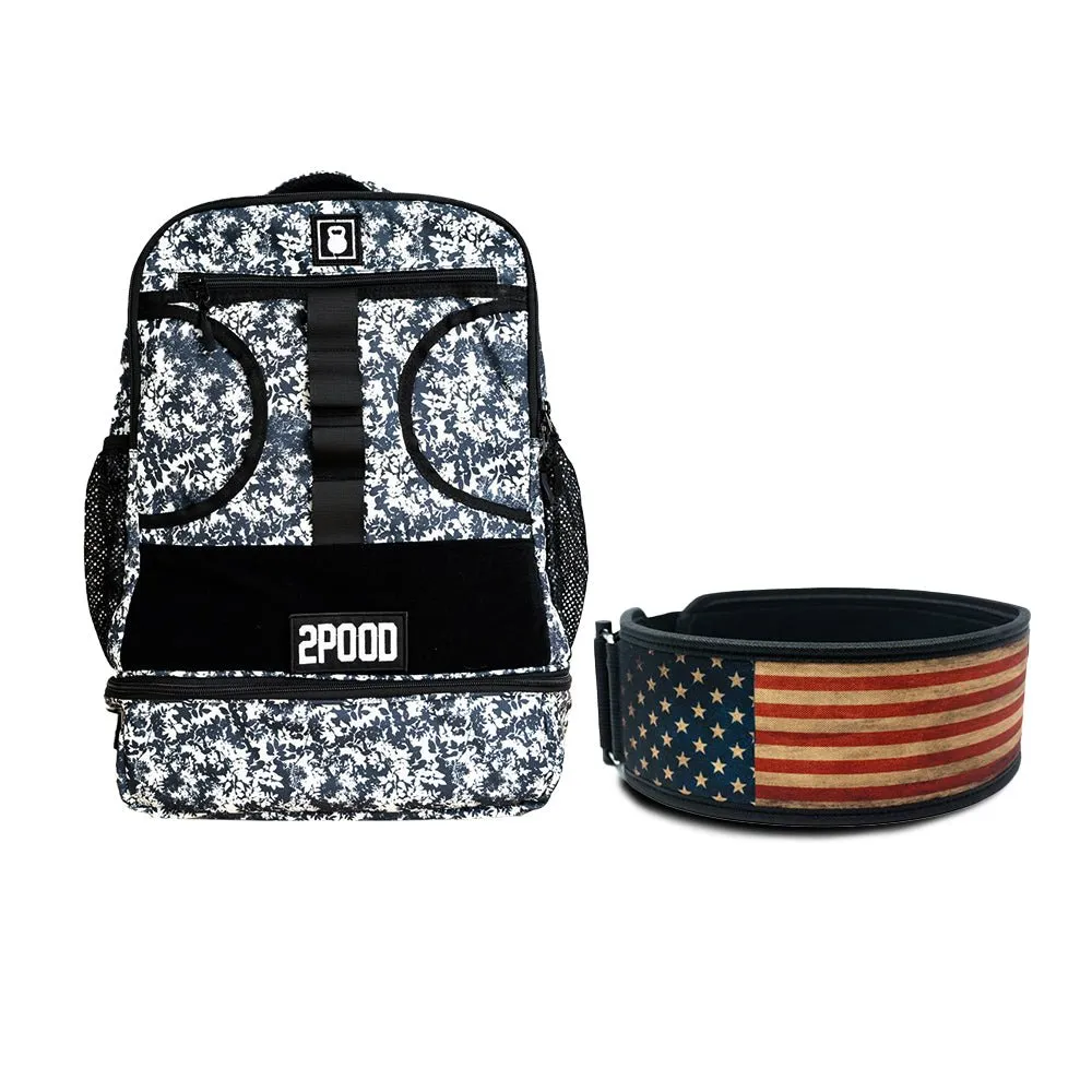 4" Unapologetically American Belt & Backpack 3.0 Bundle