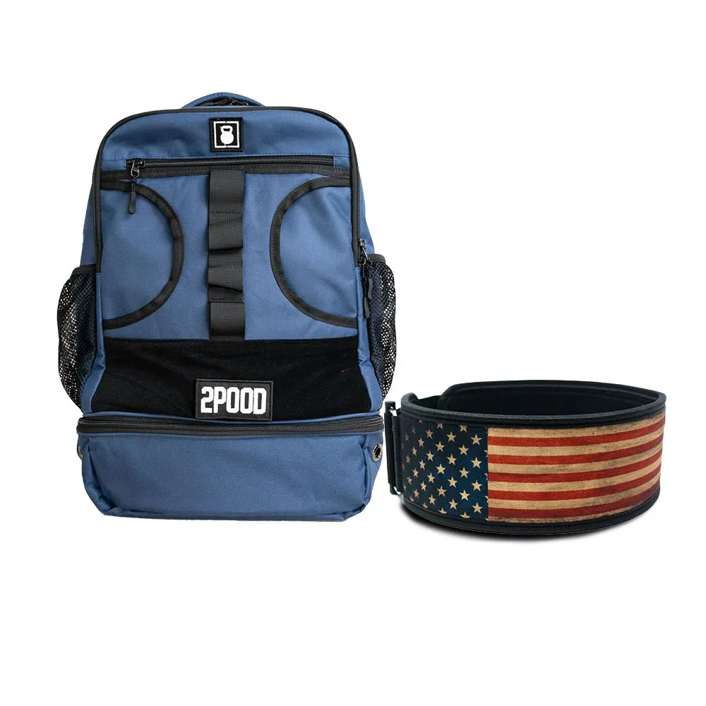 4" Unapologetically American Belt & Backpack 3.0 Bundle