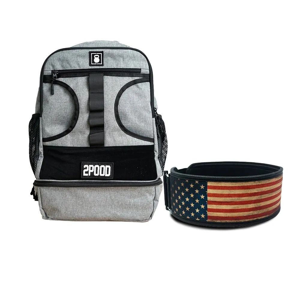 4" Unapologetically American Belt & Backpack 3.0 Bundle