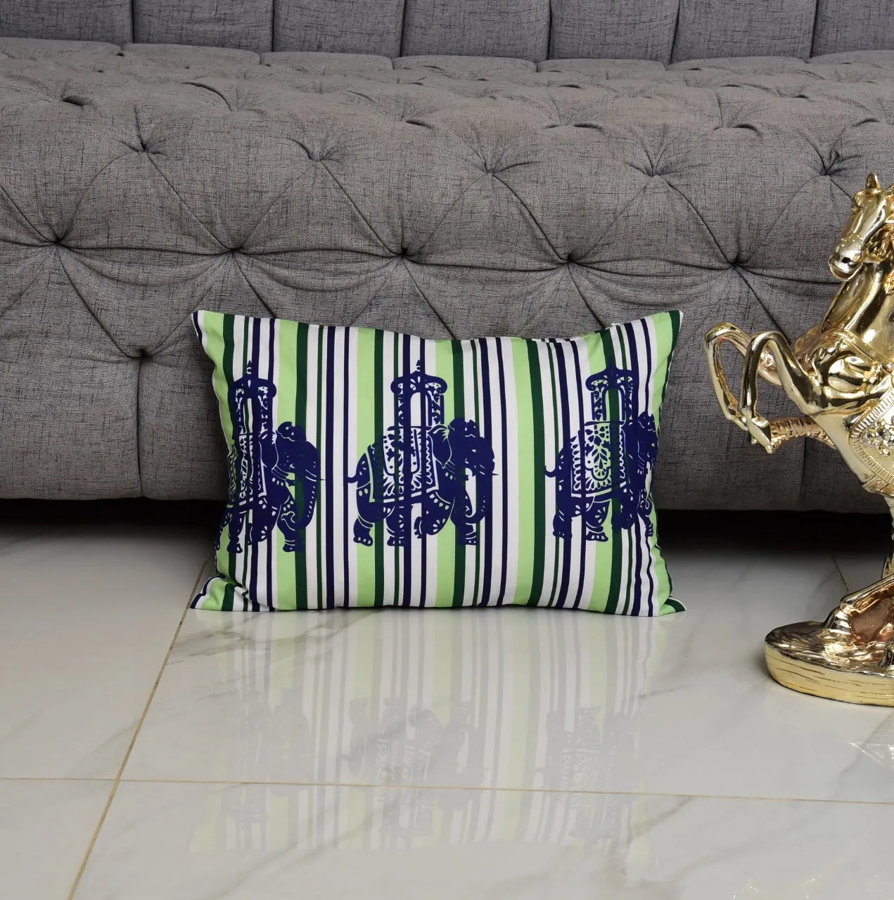 6 PCs Digital Printed Cotton Cushions- Heritage