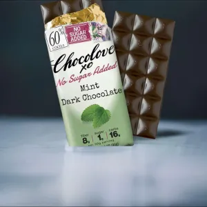 60% No Sugar Mint Dark Chocolate