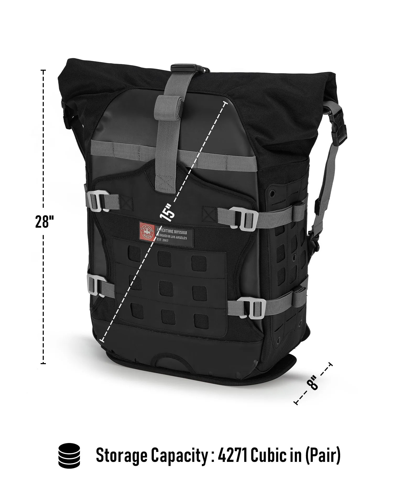 70L - Apex BMW F 750 GS ADV Touring Panniers