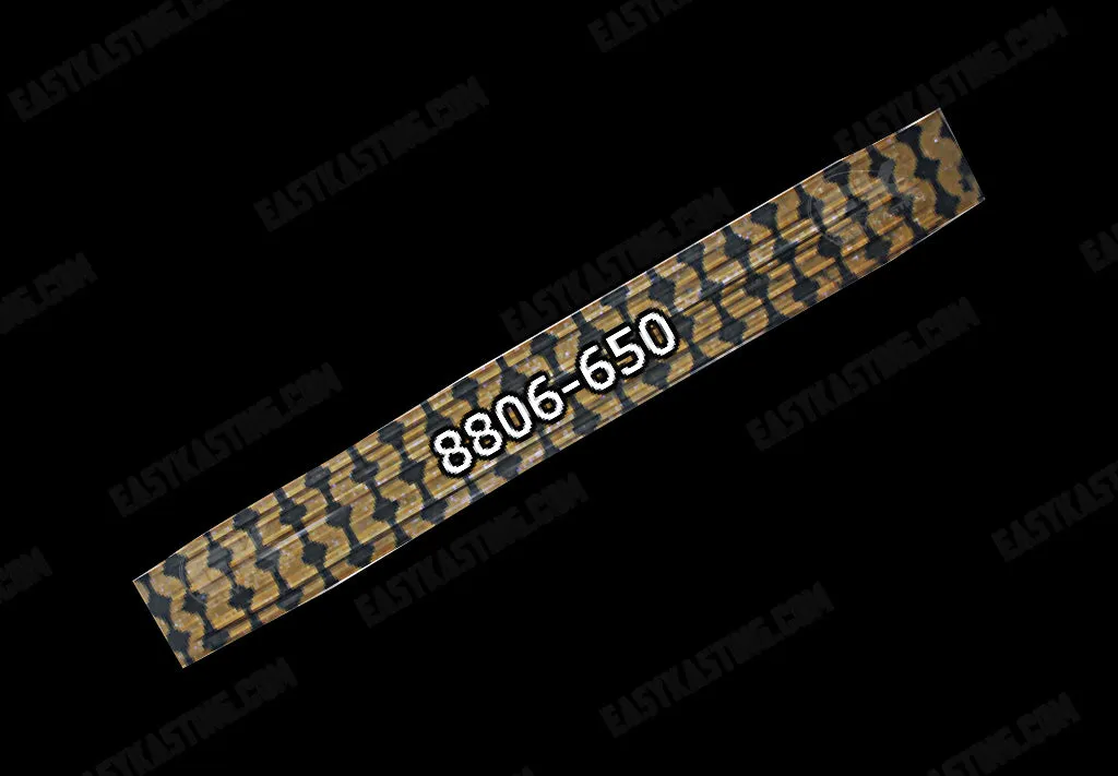8806-650 Green Pumpkin (Purple Flk)