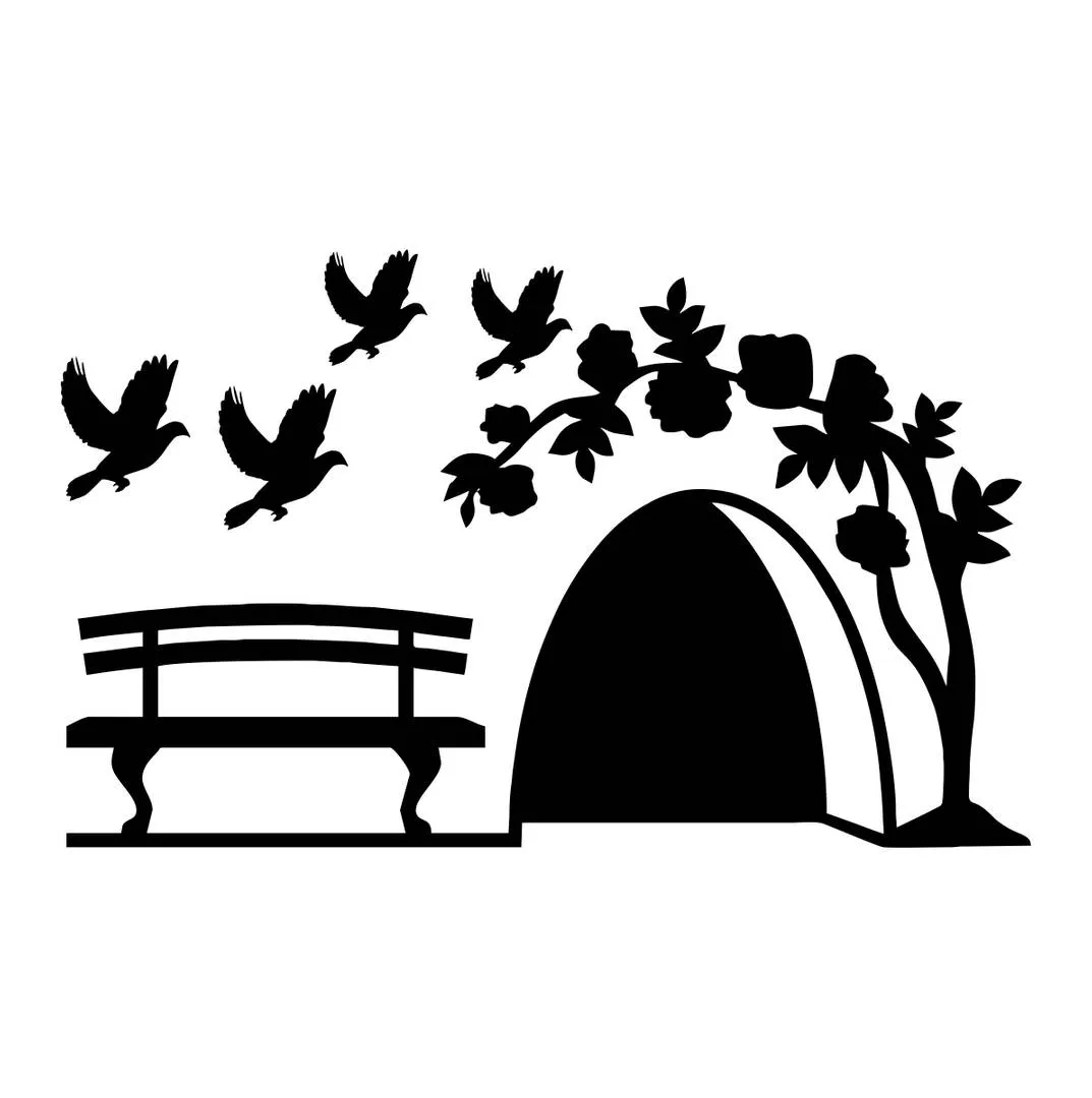A Cave Wall Stickers Size 50 cm X  81 cm
