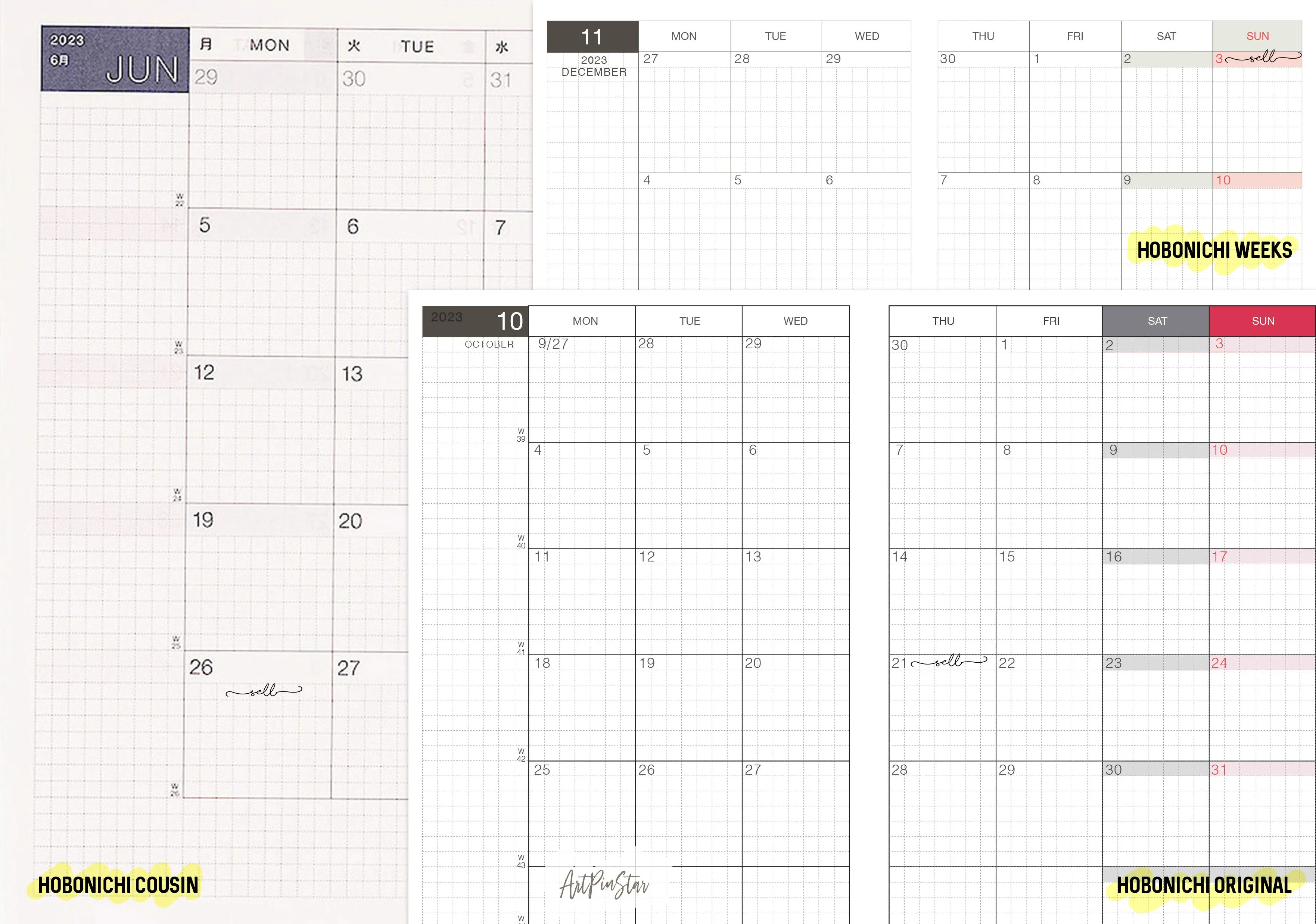 A111l | Lettering Functional Planner, To Do