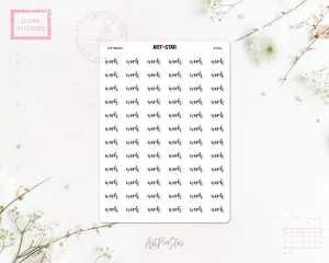 A125a | Lettering, work