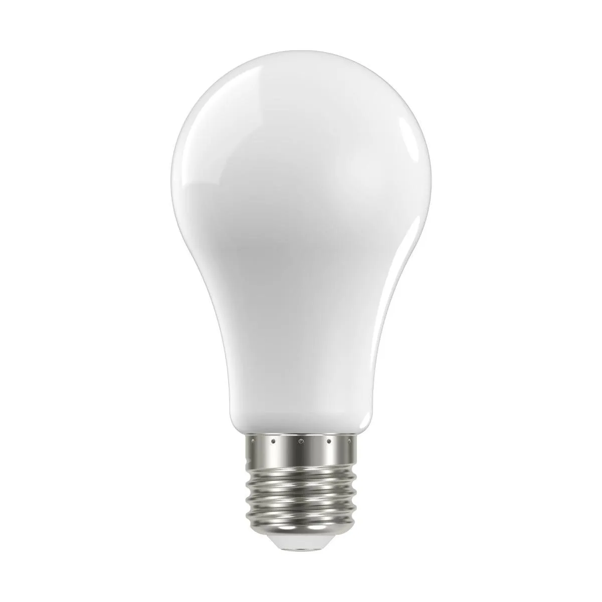 A19 LED Bulb, 100W Equivalent, 14 Watt, 1500 Lumens, 3000K, E26 Medium Base, Frosted Finish, Pack Of 4