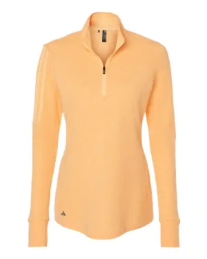 Adidas Women's 3-Stripes Quarter-Zip Sweater A555