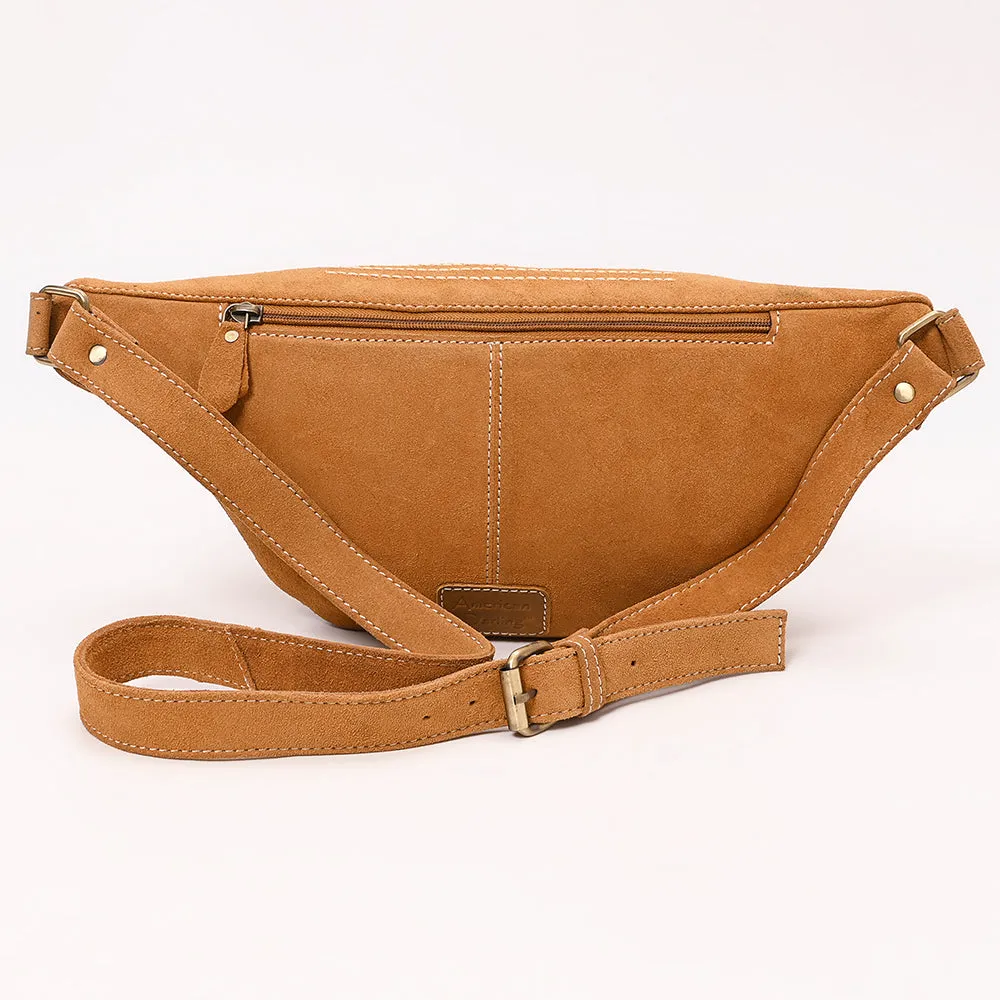 American Darling Suede Bag Genuine Leather Fanny Pack Bag