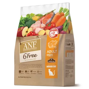 ANF Sixfree Indoor Cat Functional Food, Adult, 2kg, 1 Pack - 🏆 #53 - Pet Supplies - Best of December