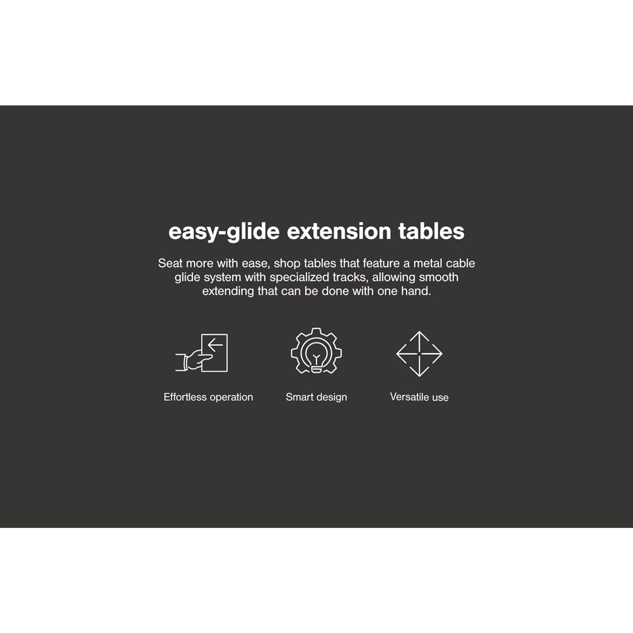 Arlendyne Dining Extension Table - Antique White - (D980D4)