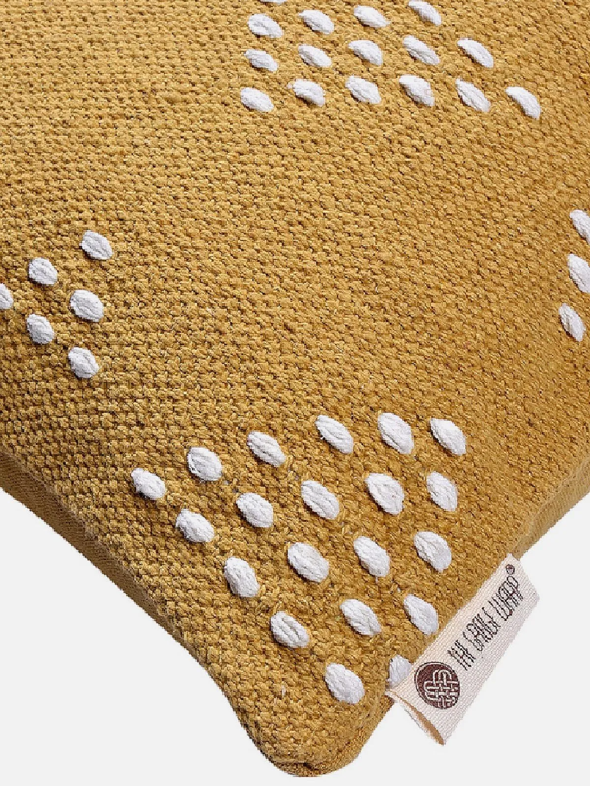 Atrisuta Solids Cushion Cover Camel Yellow