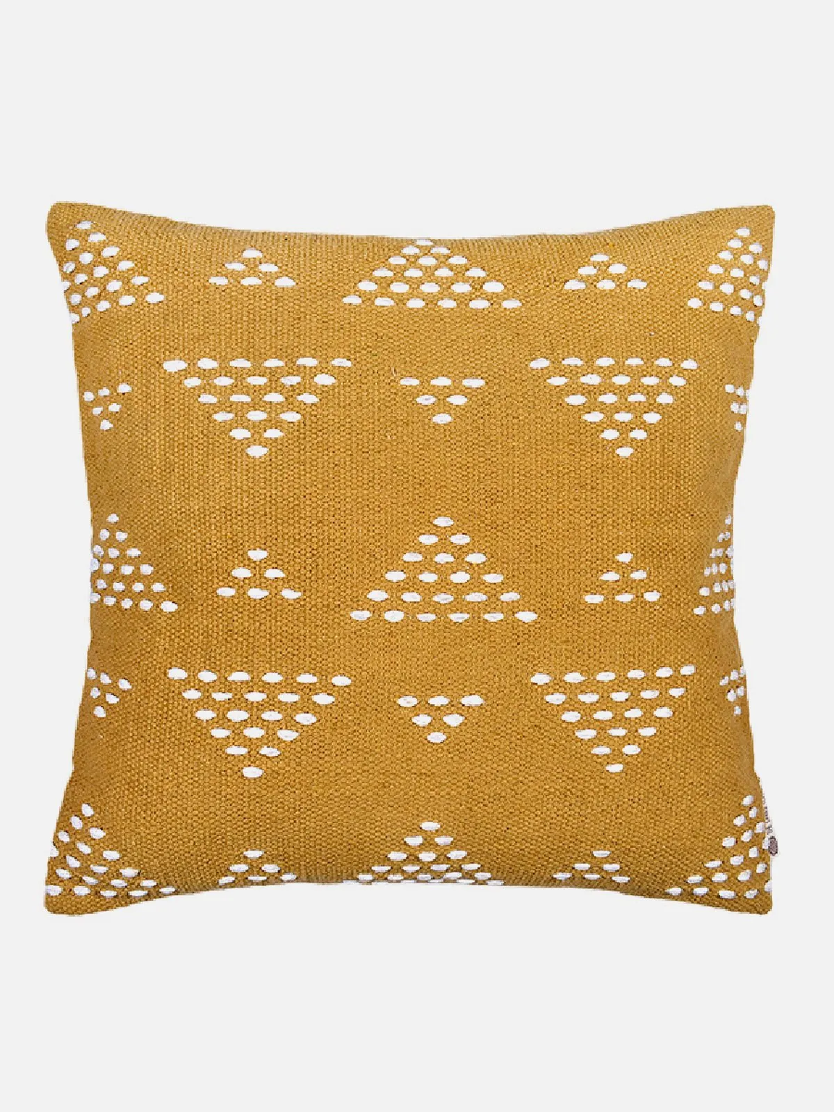 Atrisuta Solids Cushion Cover Camel Yellow