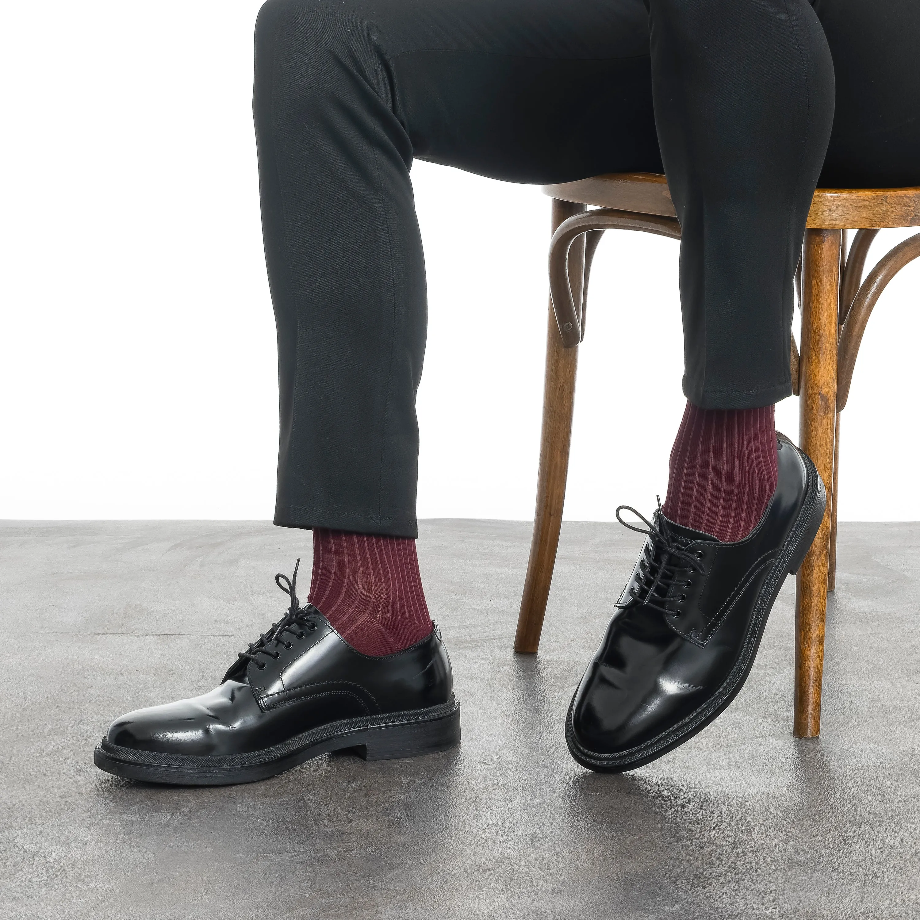 Bambooven Men’s Dress & Trouser Socks – Odor-Free Bamboo (6 Pairs) 419