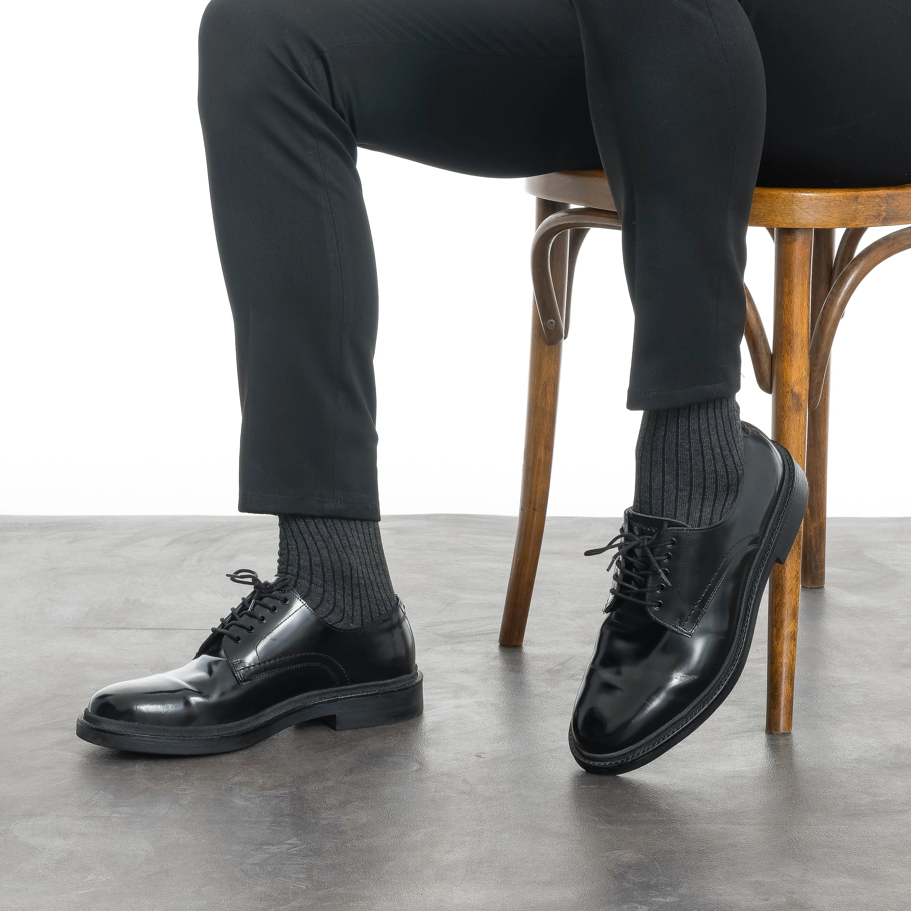 Bambooven Men’s Dress & Trouser Socks – Odor-Free Bamboo (6 Pairs) 419