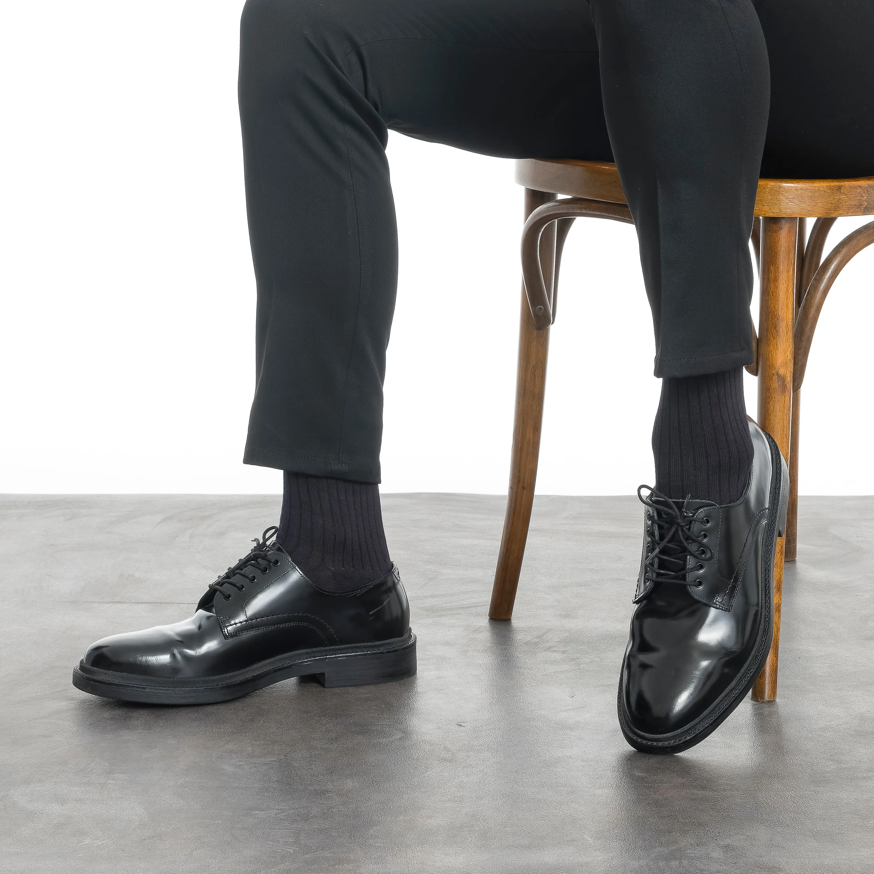 Bambooven Men’s Dress & Trouser Socks – Odor-Free Bamboo (6 Pairs) 419