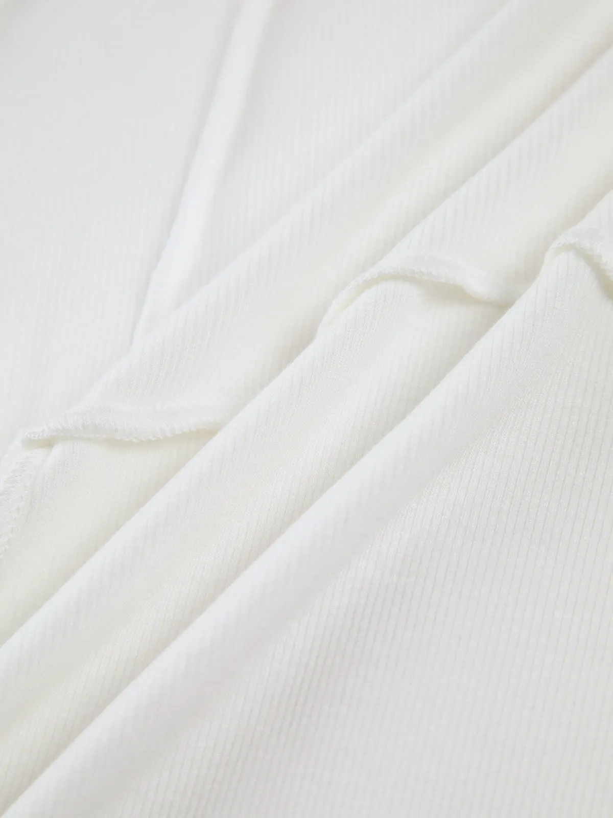 Basic Piping Graceful Long Sleeve Top