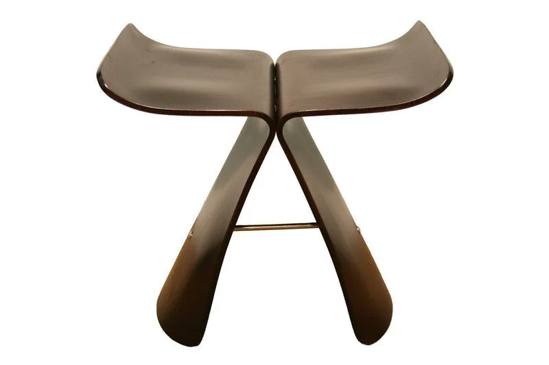Baxton Studio Dark Brown Bentwood Chair