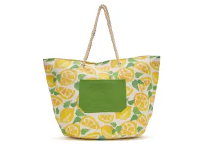 Beach bag lemon