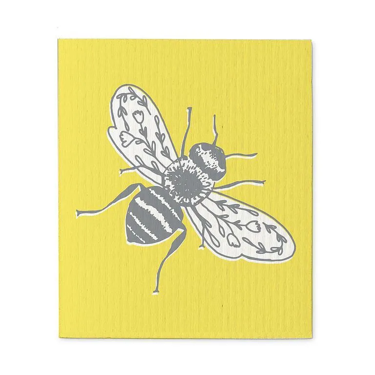 Bees Swedish Dish Cloths-Set of 2