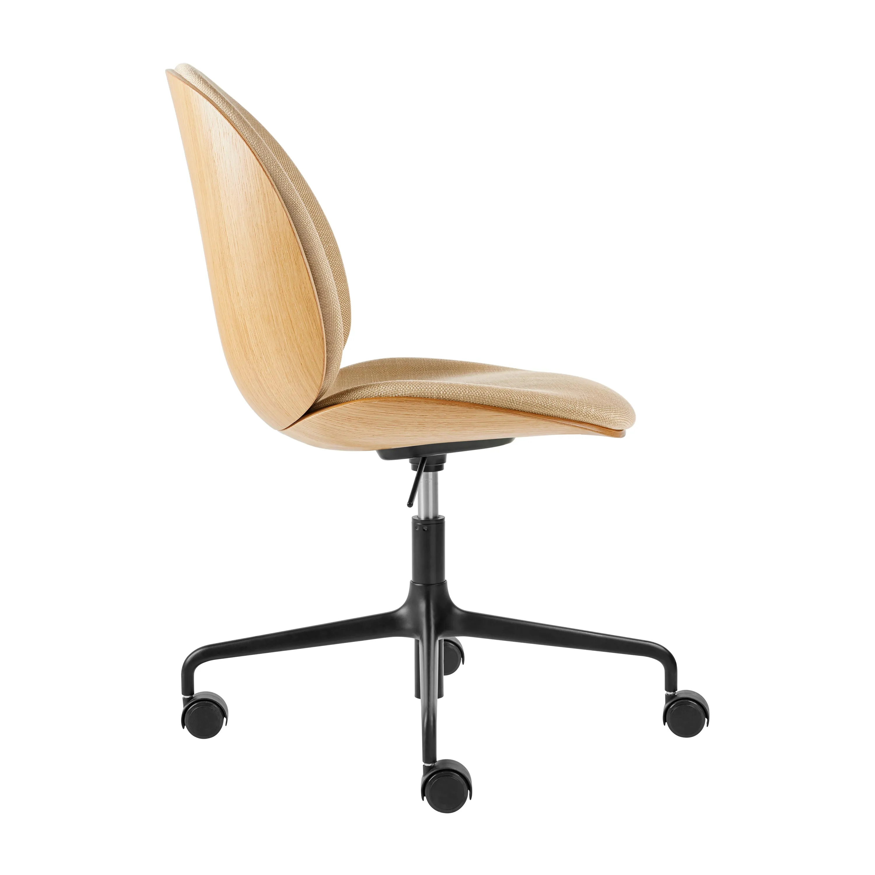 Beetle Front Upholstered Swivel Conference Chair