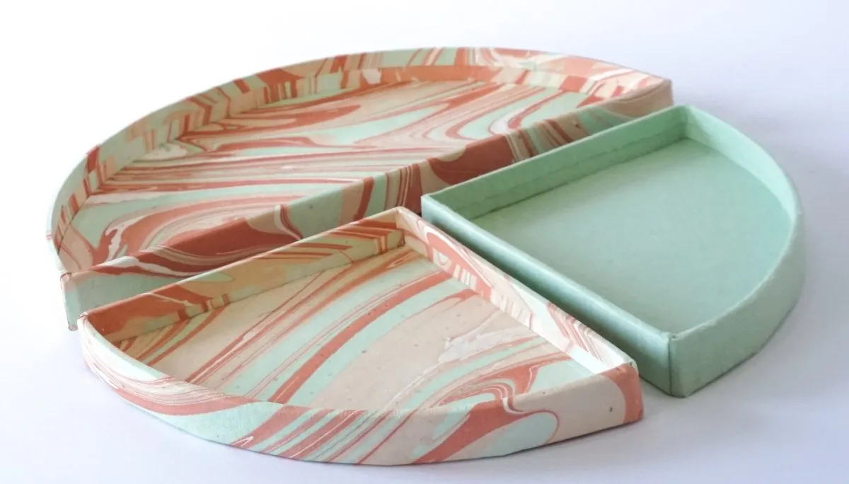 Bento Tray Blush Mint