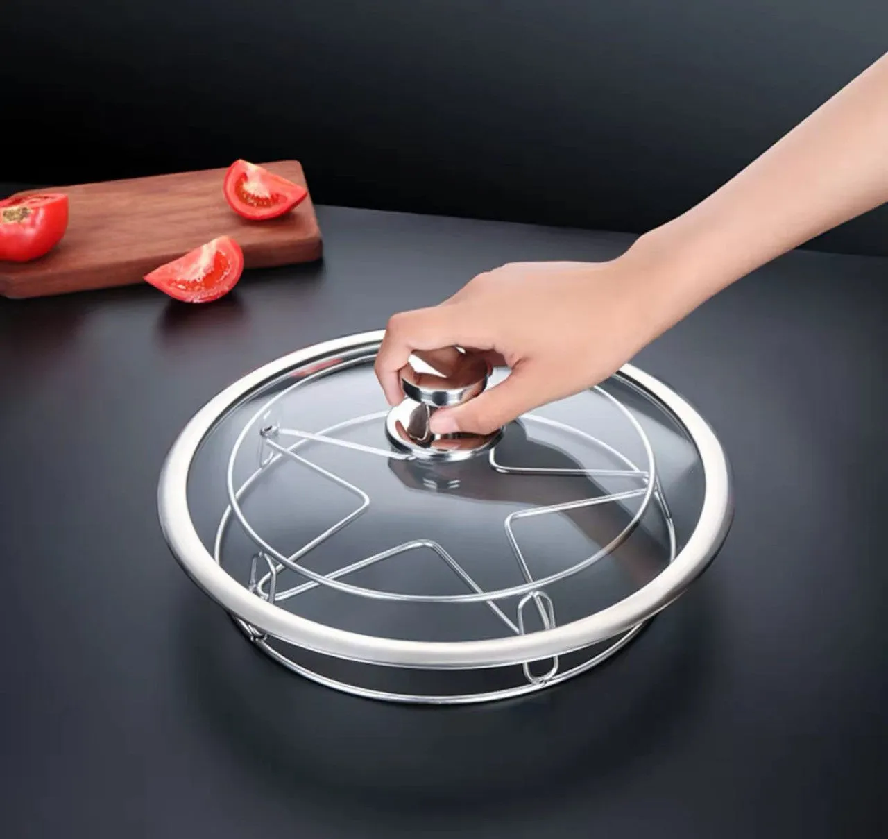 Big Multi-Functional Pot Lid Holder