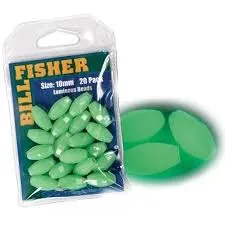 Billfisher Oval Luminous Beads
