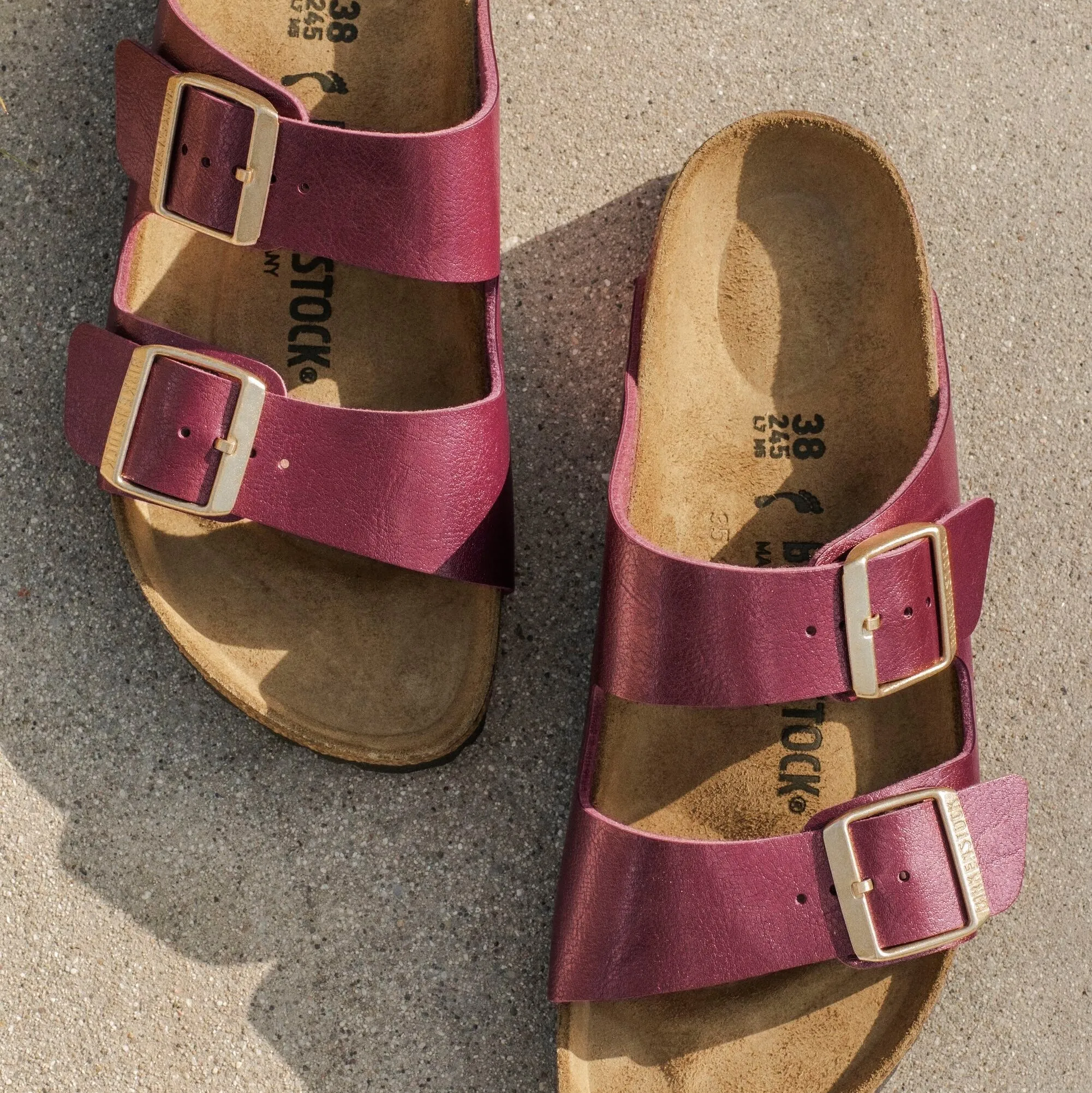 Birkenstock Arizona graceful berry crush Birko-Flor