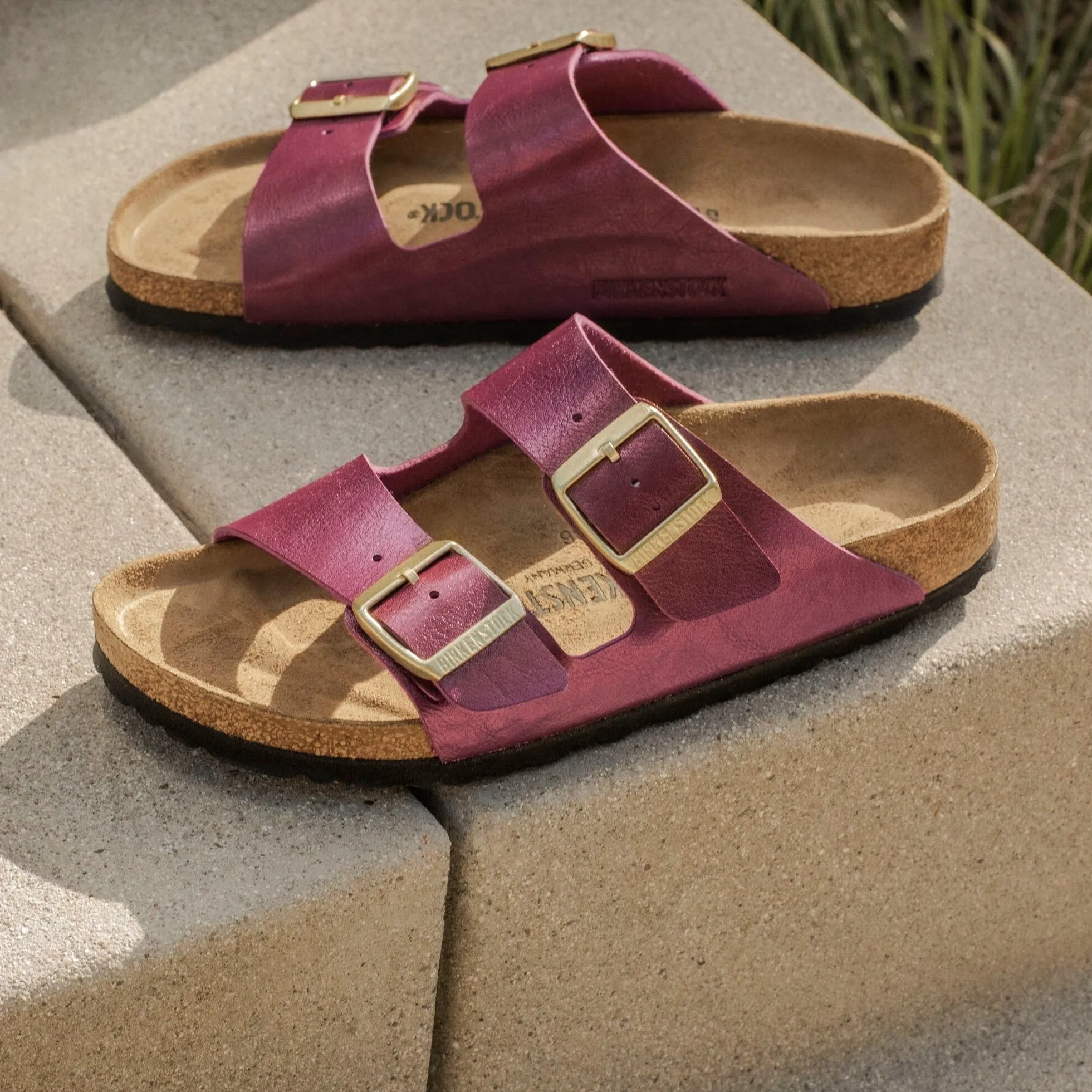 Birkenstock Arizona graceful berry crush Birko-Flor