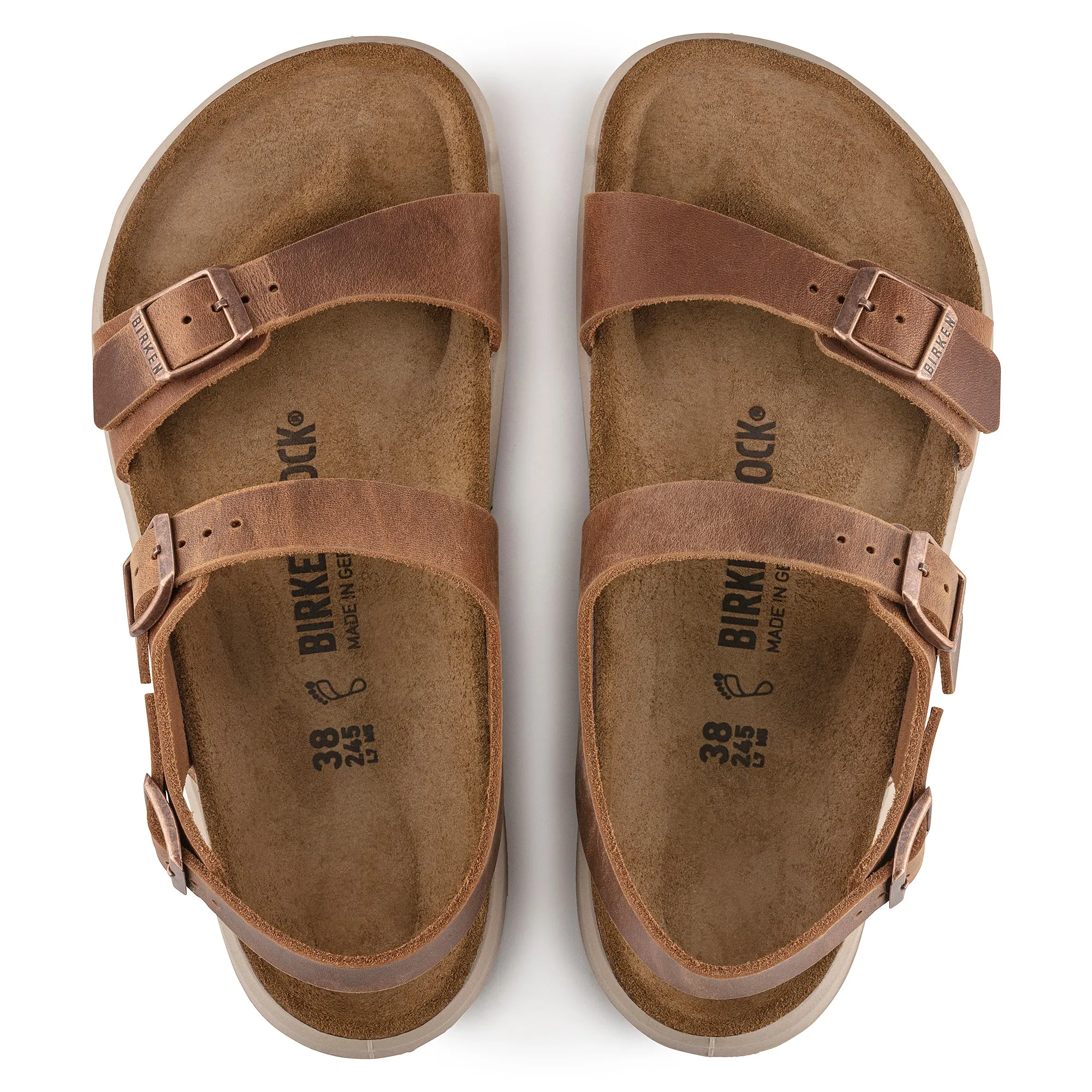 Birkenstock Women's Sonora ginger brown oiled leather