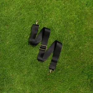 Black Fanny Pack Nylon Strap - 001S