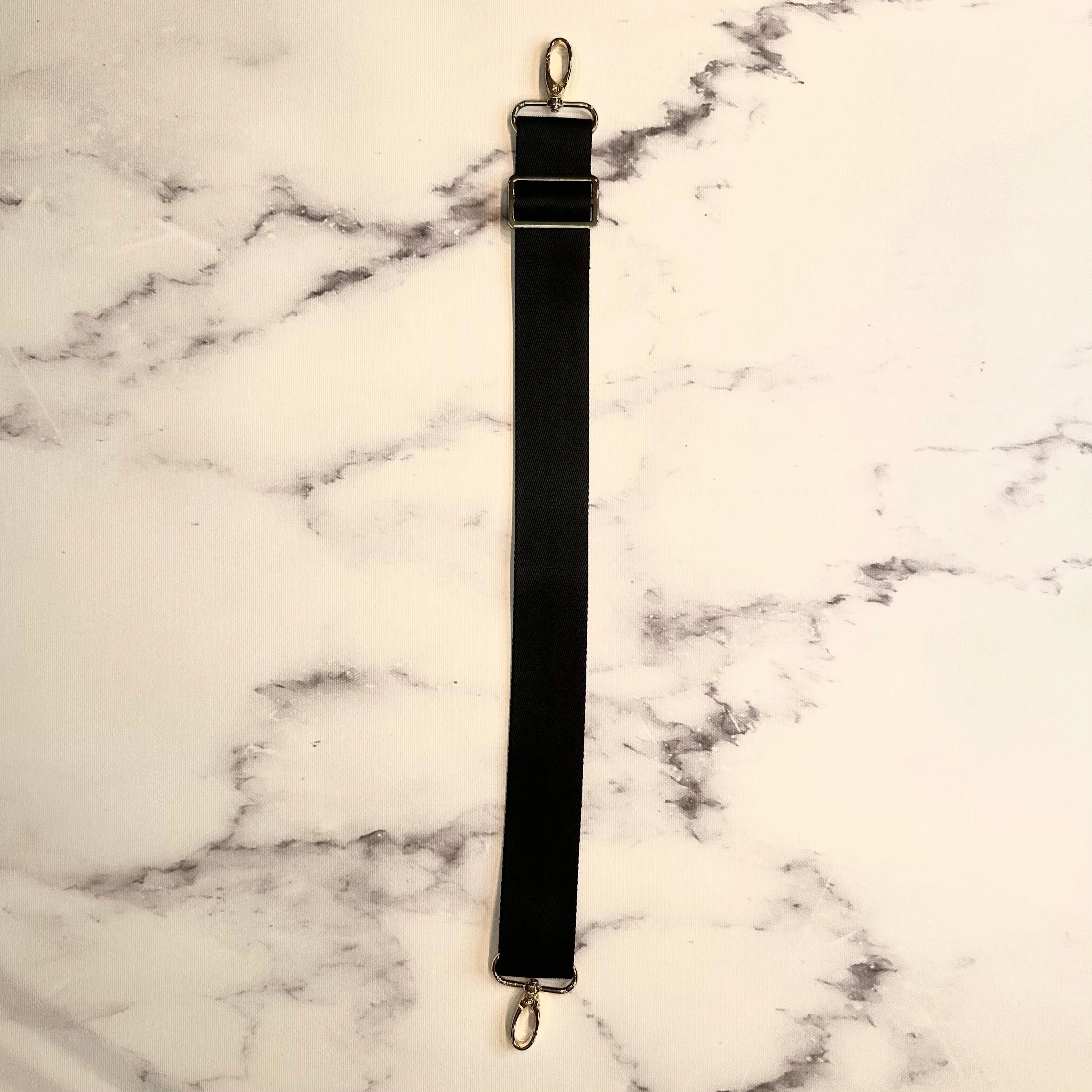 Black Fanny Pack Nylon Strap - 001S