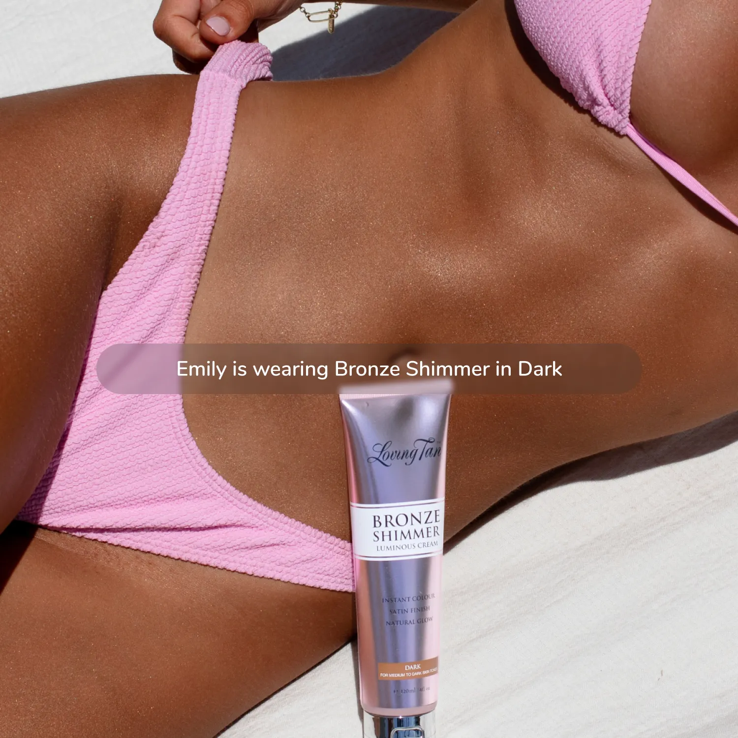 Bronze Shimmer Luminous Cream Dark