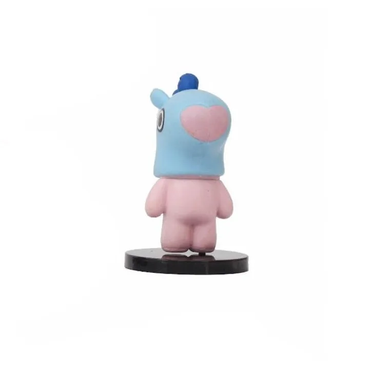 BTS BT21 Set of 7 Standies Action Figures | 6-8 Cms |