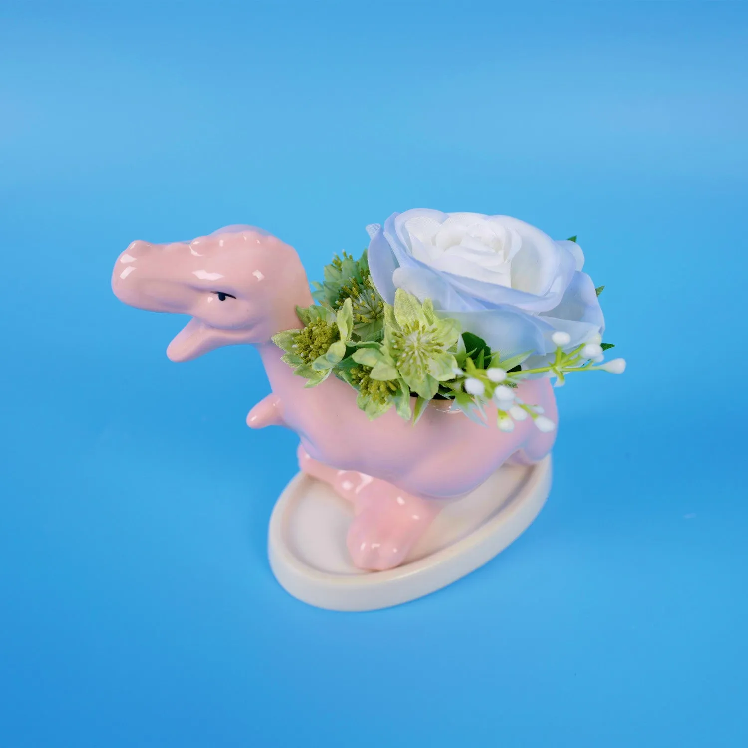 Bulk Exclusive and Limited Artificial Flowers Dino Arrangements Decoration Wholesale