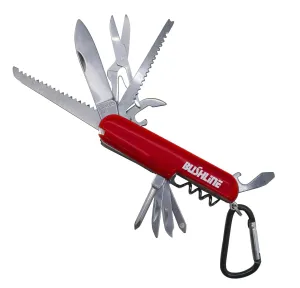 Bushline Outdoor Stainless Steel Pocket Knife - 13 Functions