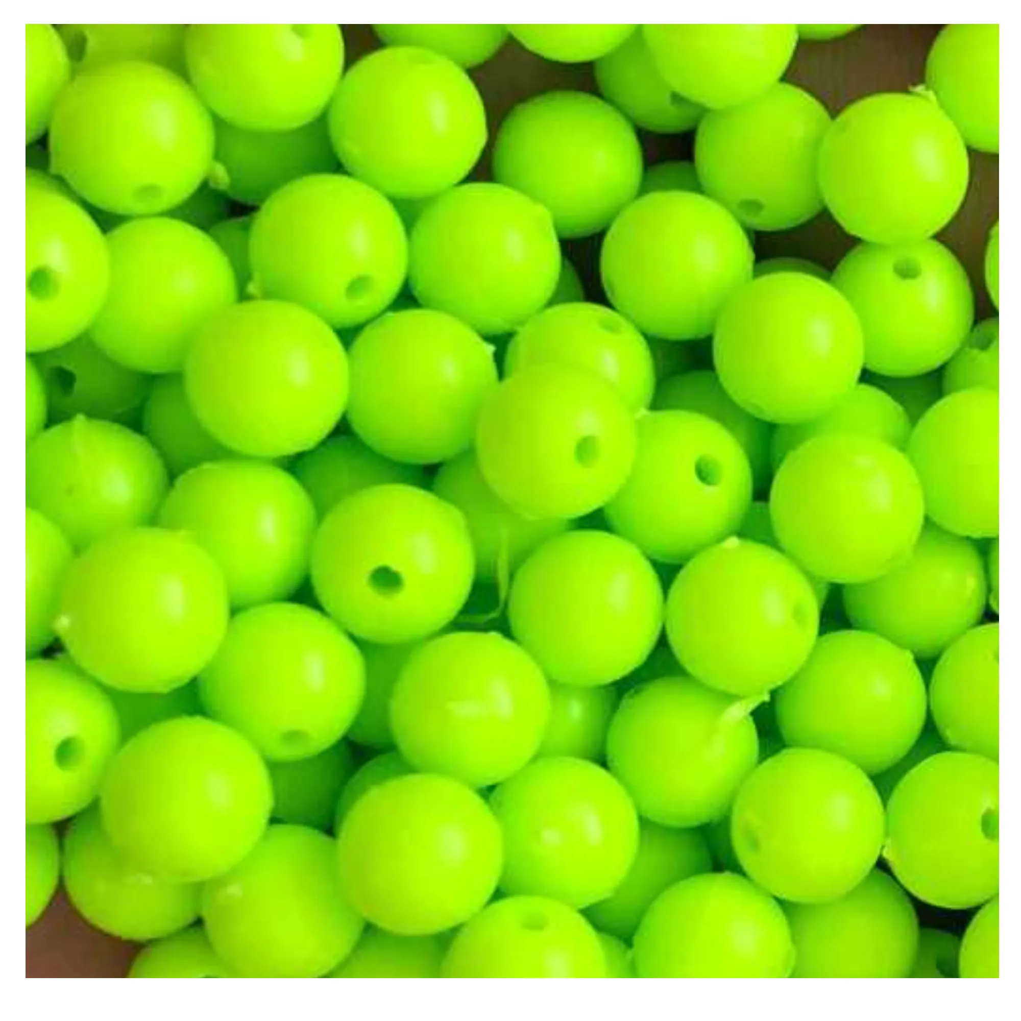 BZS 6mm fishing beads sea fishing rig making Beads (Bulk Pack of 1000) Multi Colour�