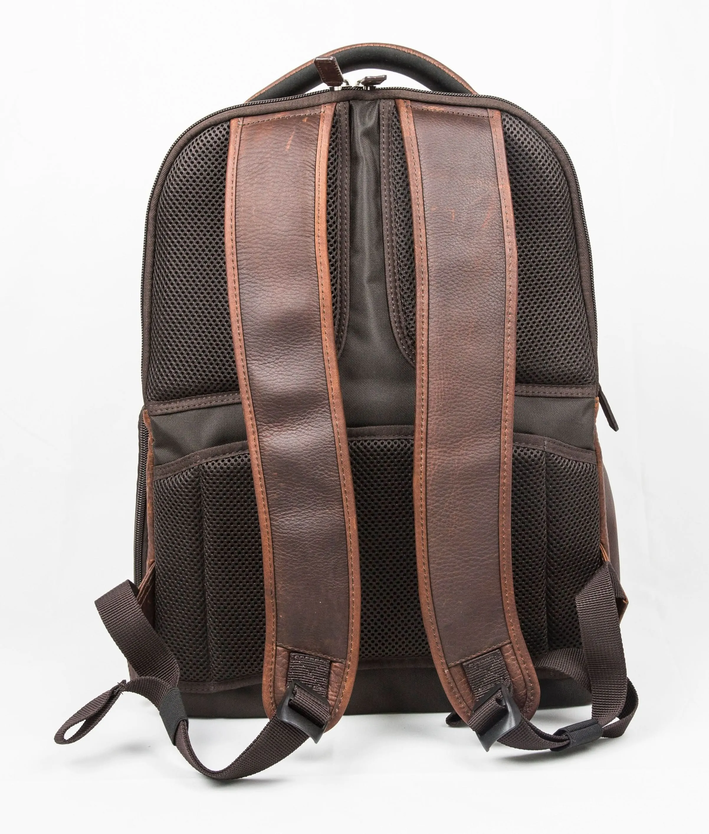 Cambridge Full Grain Mens Leather Backpack