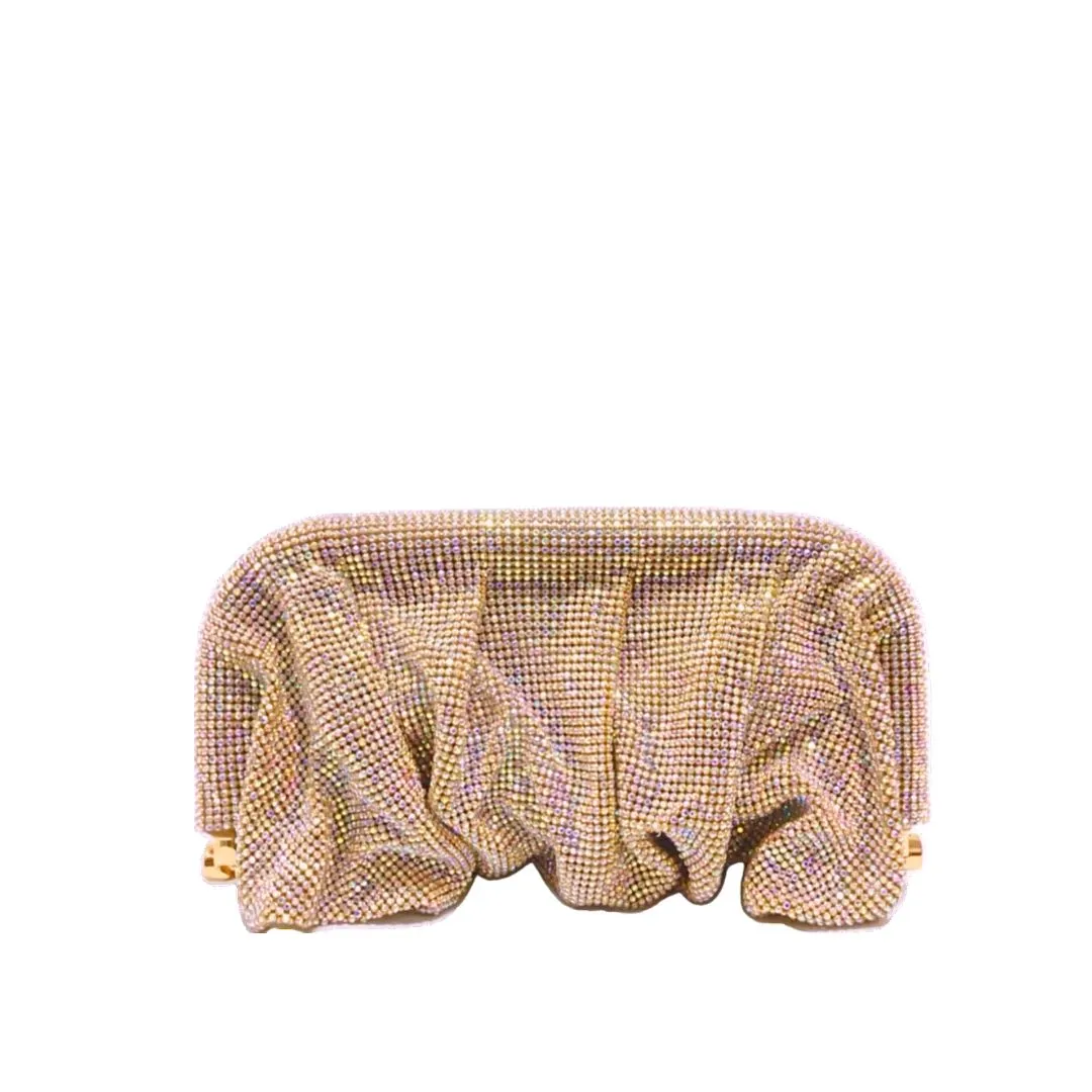 Camila Clutch in Iridescent Gold